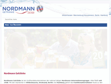 Tablet Screenshot of nordmann-getraenke.de